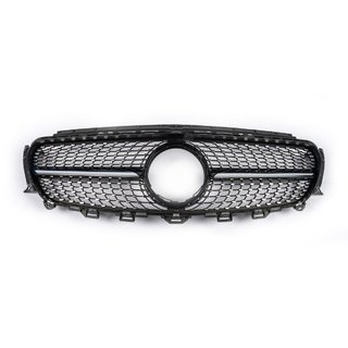 Frontgrill Diamond Black (til Avantgarde/AMG-Line/E43 AMG/E53 AMG 2016-2020) Mercedes E-klasse W213 2016–2023 foto 2