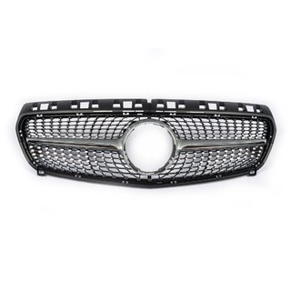 Frontgrill Diamond Silver (2012-2015) Mercedes A-Klasse W176 2012–2018 foto 2