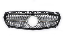 Mercedes A-Klasse W176 2012–2018 Frontgrill Diamond Silver (2012-2015) foto 2