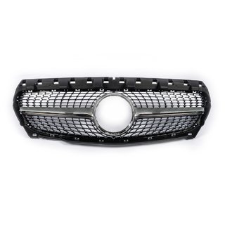 Frontgrill (2013-2016, Diamond Silver) Mercedes CLA C117 2013–2019 foto 2