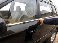 Hyundai Tucson JM 2004– Vindueskantslister (4 stk., rustfrit stål) foto 6