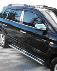 Hyundai Tucson JM 2004– Stolpedæksler (rustfrit stål) foto 1