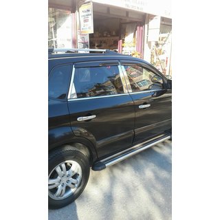 Stolpedæksler (rustfrit stål) Hyundai Tucson JM 2004– foto 3