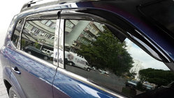 Hyundai Tucson JM 2004– Stolpedæksler (rustfrit stål) foto 6