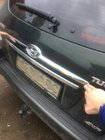 Hyundai Tucson JM 2004– Liste over nummerpladen (plast) foto 5
