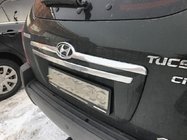 Hyundai Tucson JM 2004– Liste over nummerpladen (plast) foto 2