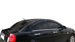 Hyundai Accent 2006–2010 Vindafvisere til sideruder (4 stk., Perflex Sport) foto 1