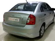 Hyundai Accent 2006–2010 Bageste nederste diffuserindsats (til lakering) foto 1