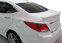 Hyundai Accent 2011–2017 Meliset spoiler (til lakering) foto 1