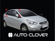Hyundai Accent 2006–2010 Vindafvisere til sideruder (4 stk., Clover, Korea) foto 1