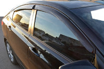 Hyundai Accent 2011–2017 Vindafvisere (Sedan, 4 stk, Cobra) foto 1