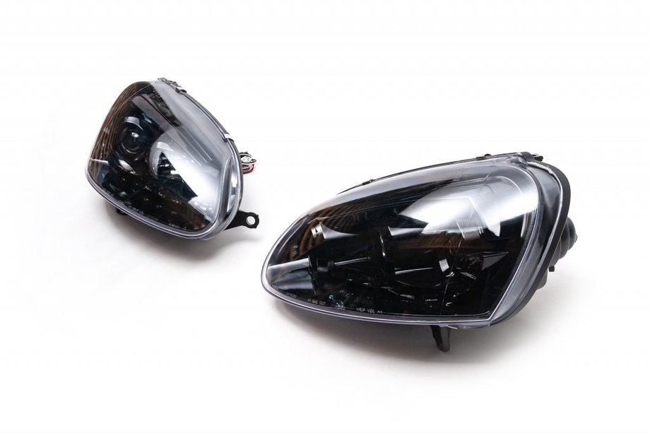 Volkswagen Golf 5 2003–2009 Forlygter med LED-lys Black (2 stk.) Image