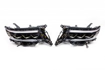 Toyota Land Cruiser Prado 150 2009–2023 Forlygter Lexus-design-3-LED V1 (2017+, 2 stk) foto 1