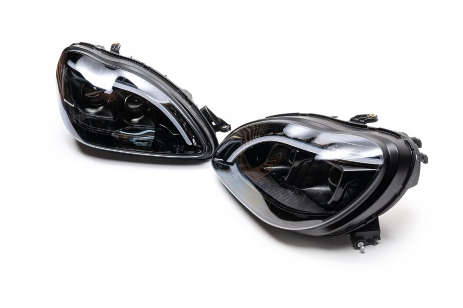 Mercedes S-class W220 1998–2005 Forlygter med LED-positionslys (2 stk.) Image
