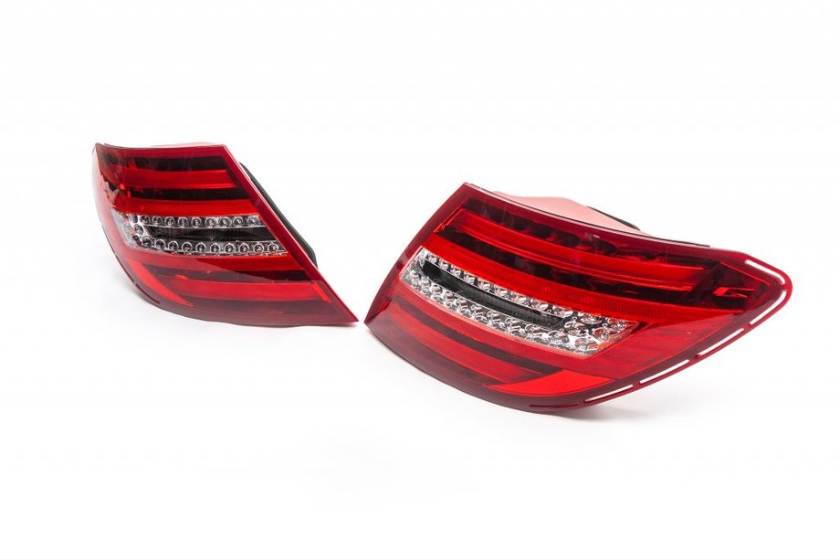 Mercedes C-class W204 2007–2015 LED baglygter (2011-2015, 2 stk.) Image
