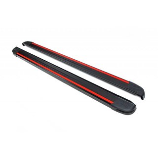 Maya Red-Black side steps (2 stk., aluminium) foto 3