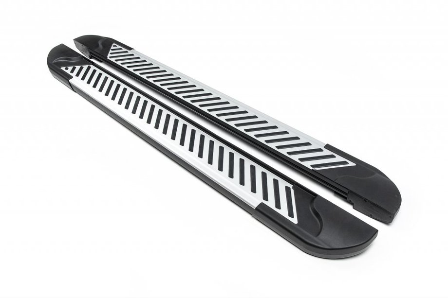 BMW X5 E70 2007–2013 Sidetrin Line (2 stk., aluminium) Image