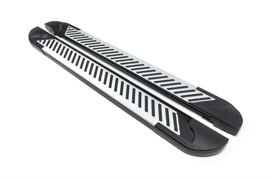 Volvo XC90 2002–2014 Sidetrin Line (2 stk., aluminium) Image