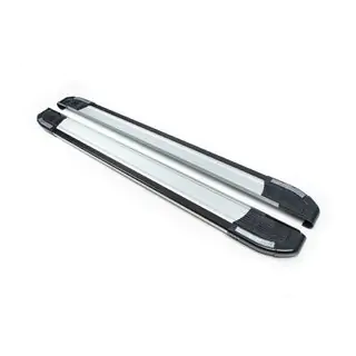 Rainbow sidetrin (2 stk., aluminium) foto 2