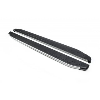 Sidetrin Fullmond (2 stk., aluminium) foto 2