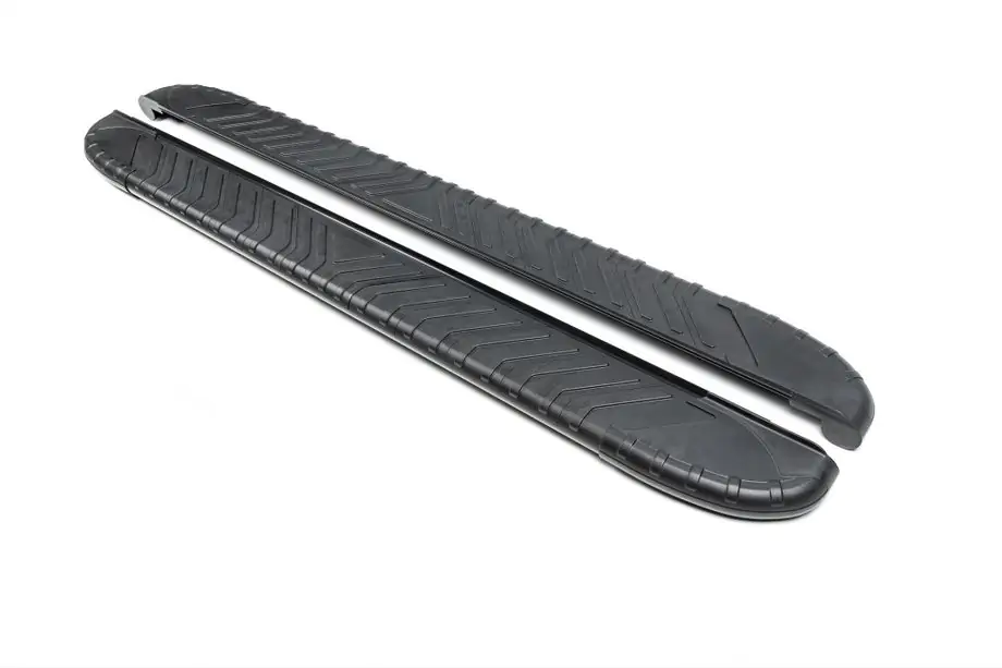 Volvo XC90 2002–2014 Sidetrin Bosphorus Black (2 stk., aluminium) Image