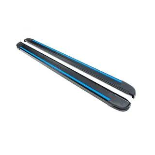 Maya Blue sidetrin (2 stk., aluminium) foto 2