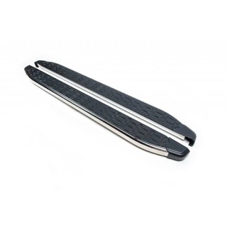BlackLine sidetrin (2 stk., aluminium) foto 2