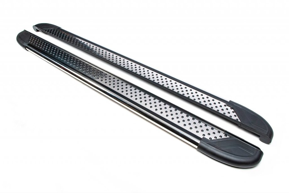 Renault Lodgy 2013–2022 Maydos V1 OLD sidetrin (2 stk., aluminium/rustfrit stål) Image