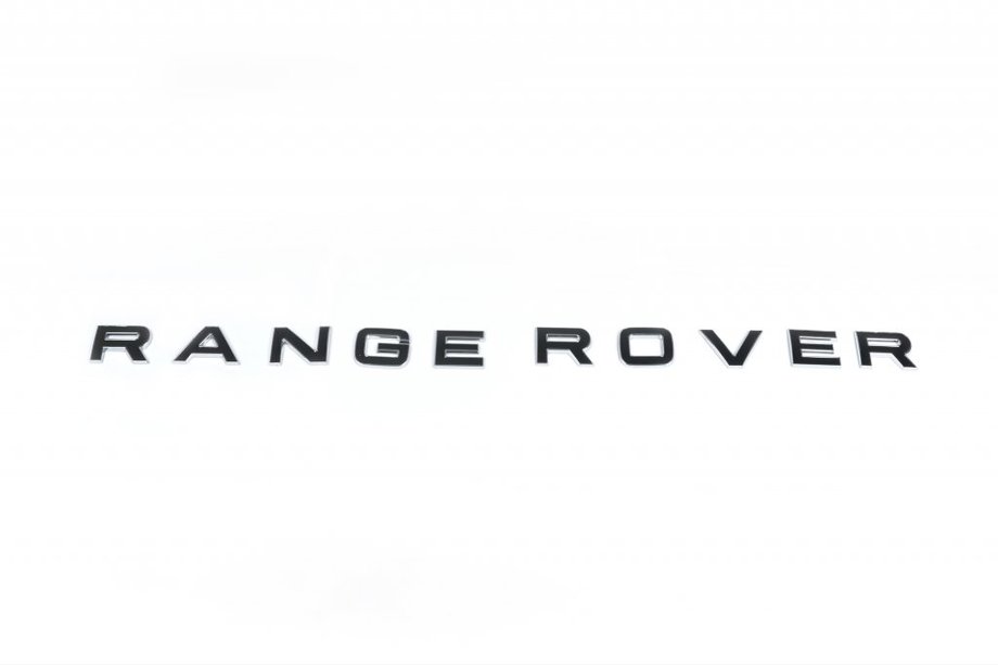 LandRover Range Rover Emblemtekst sort blank (type 2) Image