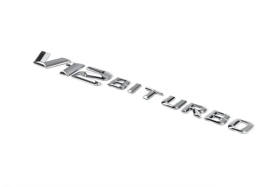Mercedes Viano 2004–2014 V12 Biturbo emblem (krom) Image