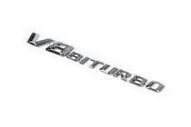 Mercedes GL-klasse X164 2006–2012 V8 Biturbo emblem (krom) foto 1