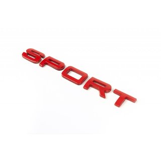Sport emblem (rød) Range Rover Sport 2005–2013 foto 1