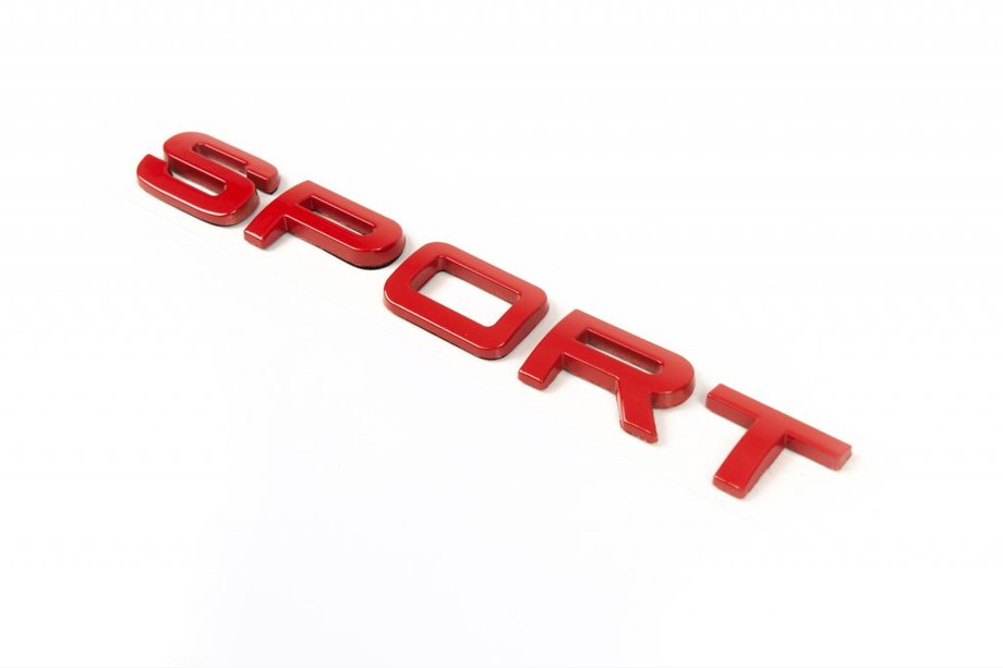 Range Rover Sport 2005–2013 Sport emblem (rød) Image