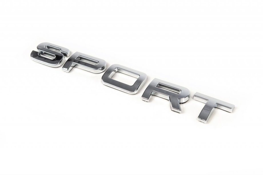 Range Rover Sport 2005–2013 Sport-tekst (krom) Image