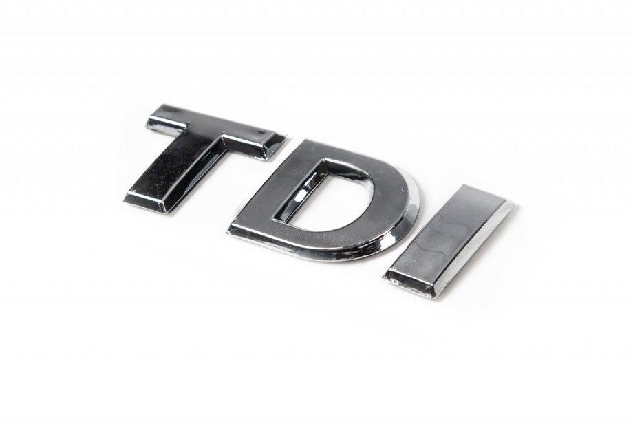 Volkswagen Jetta 2011–2018 TDI emblem (OEM-look) Helt krom Image