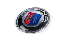 BMW 3-serie E30 1982–1994 Alpina emblem (Tyrkiet) Ø82 mm foto 1