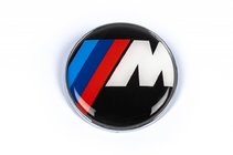 BMW 3-serie E30 1982–1994 M-emblem, Tyrkiet (Ø83,5 mm) foto 1