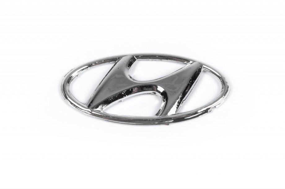 Hyundai Elantra (HD) 2006–2011 Emblem 86341 22300 (selvklæbende, 80 x 40 mm) Image