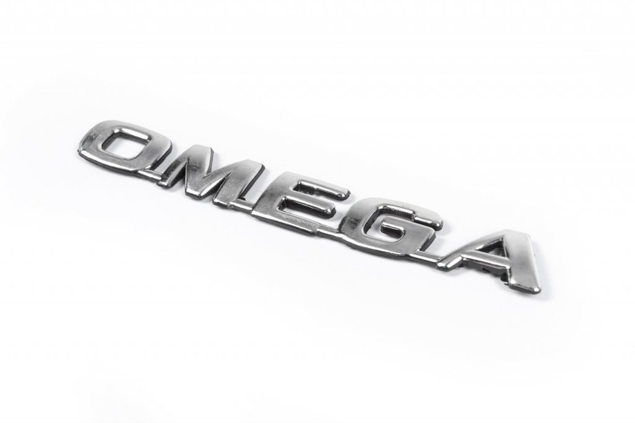 Opel Omega B 1994–2003 Omega tekstemblem 135 mm x 18 mm Image