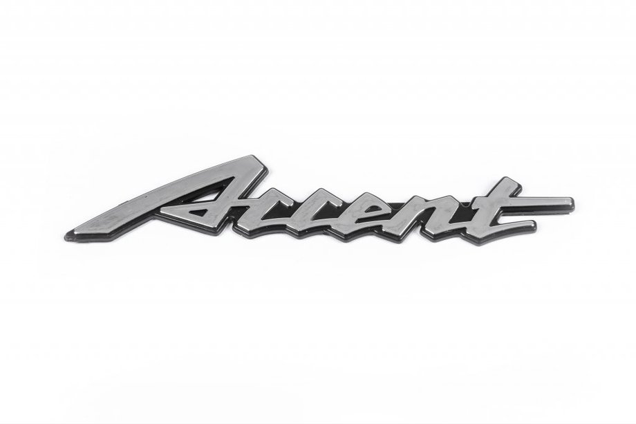 Hyundai Accent 2000–2006 Accent emblem 16 cm (Tyrkiet) Image