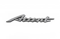 Hyundai Accent 2000–2006 Accent emblem 16 cm (Tyrkiet) foto 1
