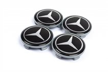Mercedes-Benz Centerkapsler til faelge 57 mm/55,5 mm V1 (4 stk.) foto 1