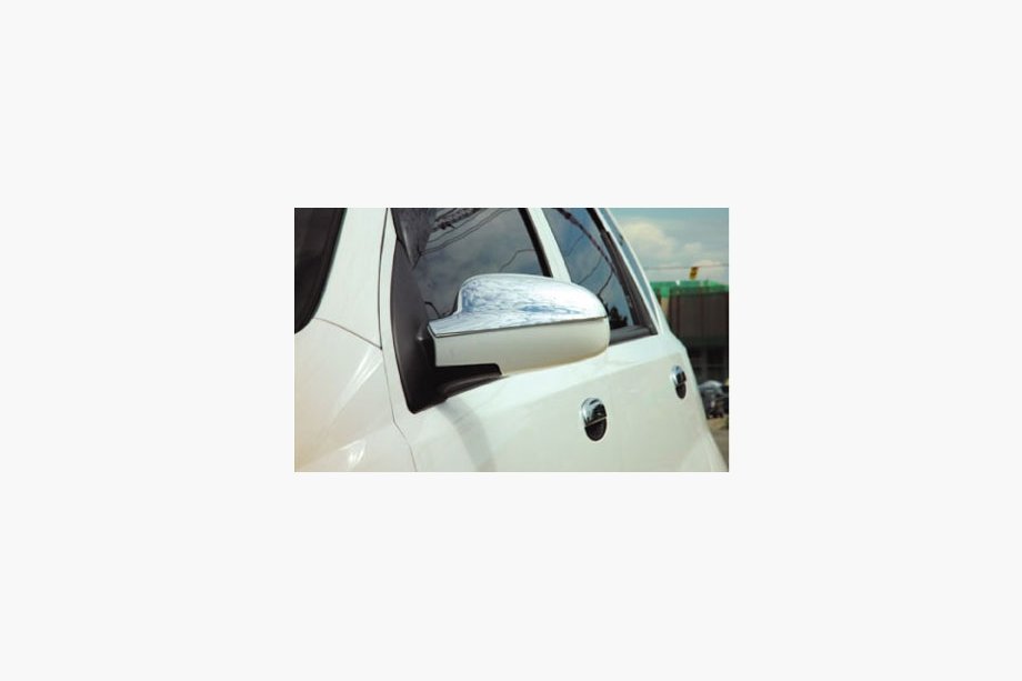 Chevrolet Aveo T200 2002–2008 Spejlkåber, topdel (2 stk., plast) Image