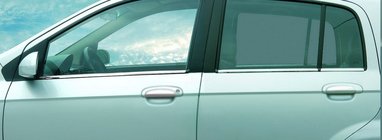 Hyundai Getz 2002– Udvendige vindueslister i rustfrit stål (6 stk.) OmsaLine - italiensk rustfrit stål foto 5