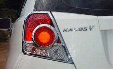 Chevrolet Aveo T200 2002–2008 Krom afdækningslister til baglygter HB (2 stk., plast) foto 1
