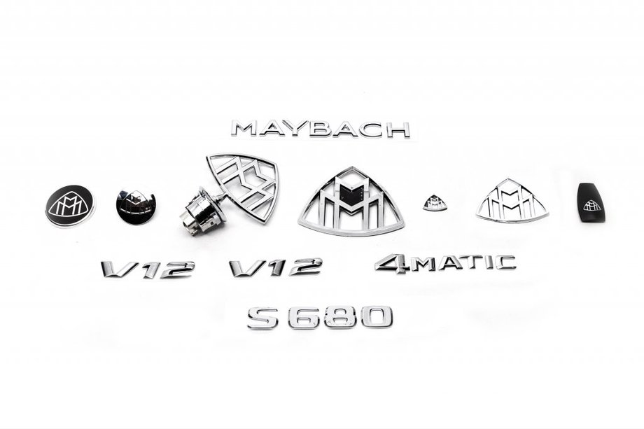 Mercedes-Benz Sæt med Maybach-emblemer Image