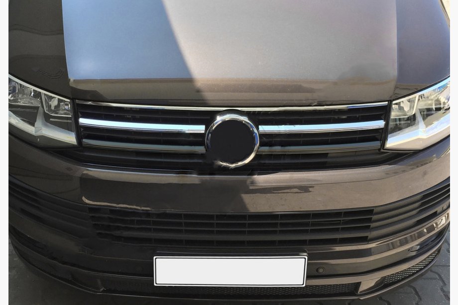 Volkswagen T6 2015–2024 Kromlister til øvre kølergrill 2015-2019 (2 stk., rustfrit stål) Image
