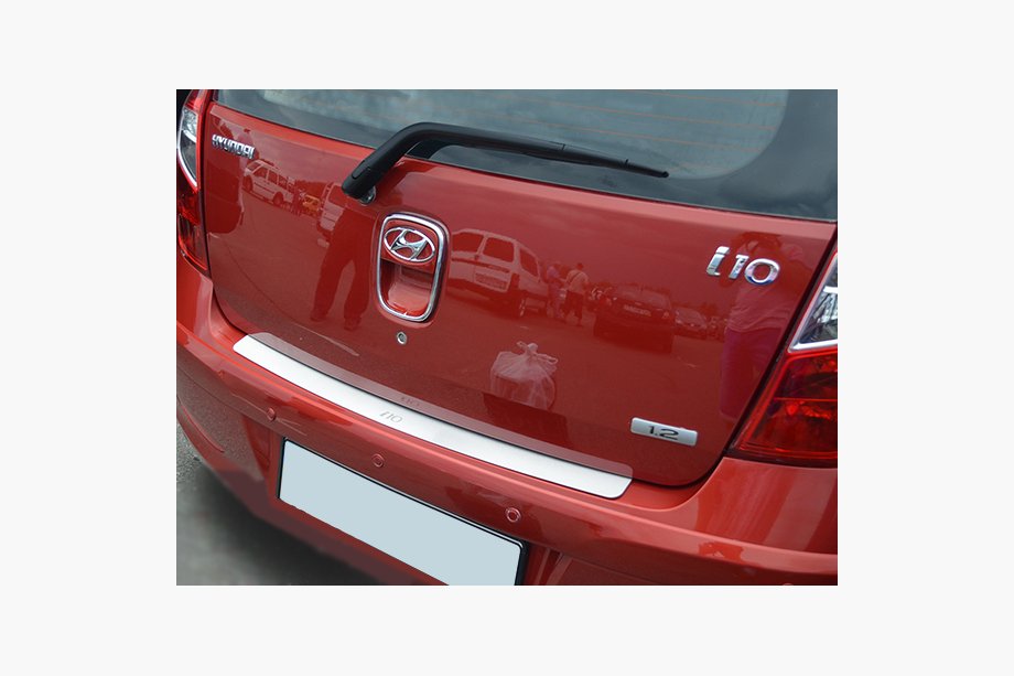 Hyundai I-10 2008–2013 Bagkofangerbeskytter Nathanika (rustfrit stål) Image