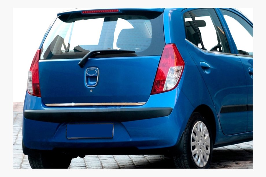 Hyundai I-10 2008–2013 Bagagerumskantliste (rustfrit stål) Image