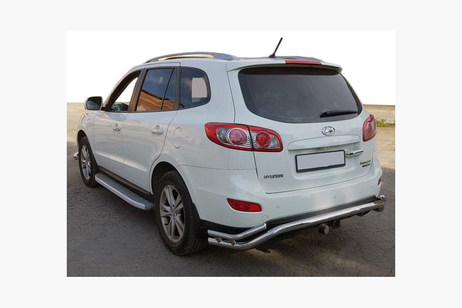 Hyundai Santa Fe 2 2006–2012 Bagbøjle AK007-1 (rustfrit stål) Image